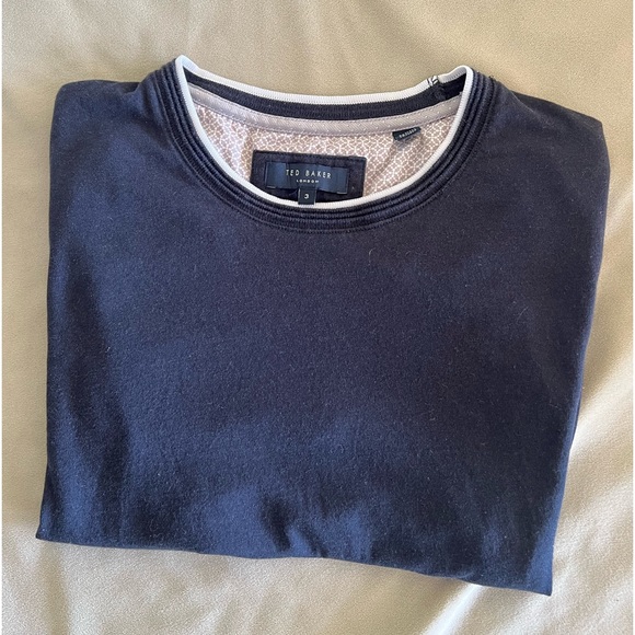 MENS Ted Baker soft drape T shirt size 3 - Picture 3 of 6